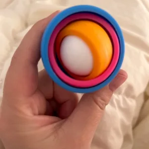 Received infinite spinning Finger Fidget Spinner ball from customer M****l.