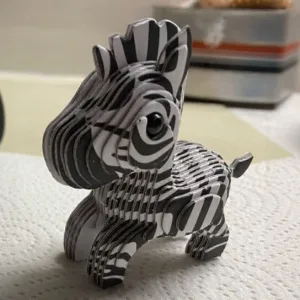 Obdržené zvířecí 3D papírové puzzle model hračky od zákazníka T****y.