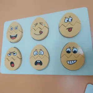 Received emotion matching game from customer M****r.