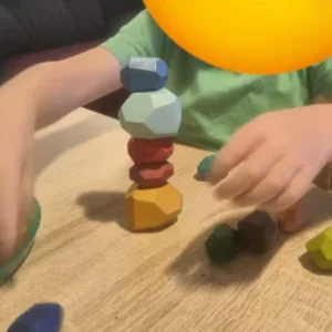 Obdrženo 18ks dřevěných skládacích kamenů Balancing Stones od zákazníka L****z.
