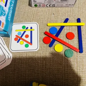 Obdržené dřevěné duhové puzzle od zákazníka M***o.