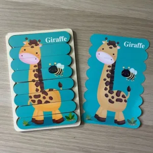 Obdržená 3D dřevěná pásma karikatura skládačka od zákazníka T***a.
