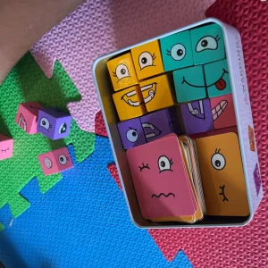 Obdržené výrazové puzzle stavebnice s hrou zvonkem od zákazníka S****n.