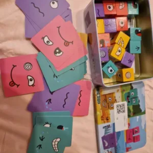 Obdržená hra 'Vyjadřovací puzzle stavební bloky s zvonečkem' od zákazníka B***v.