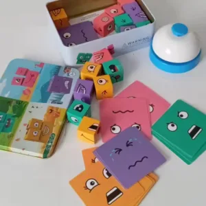 Obdržené výrazové puzzle stavební bloky hra se zvonkem od zákazníka A***i.
