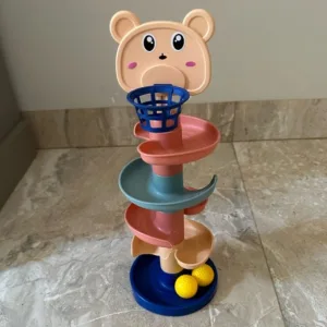 Obdržené Montessori rotující dráha s kuličkami hračka od zákazníka P***y.