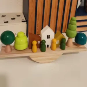 Přijaté skládací dřevěné bloky Montessori od zákazníka R***e.