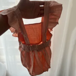 Customer S***n received a sleeveless overall for girls.