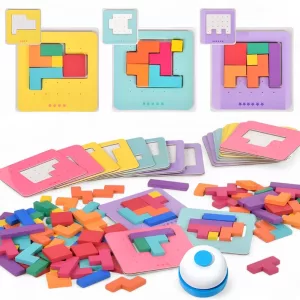 table puzzle, blocks puzzle, puzzle toy, table puzzle game, building blocks puzzle, wooden puzzle