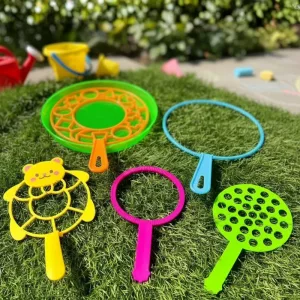 bubble blowing tool set