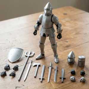 mediaval soldier toy