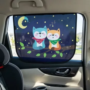 magnetic car window shades, car window sun shade curtain